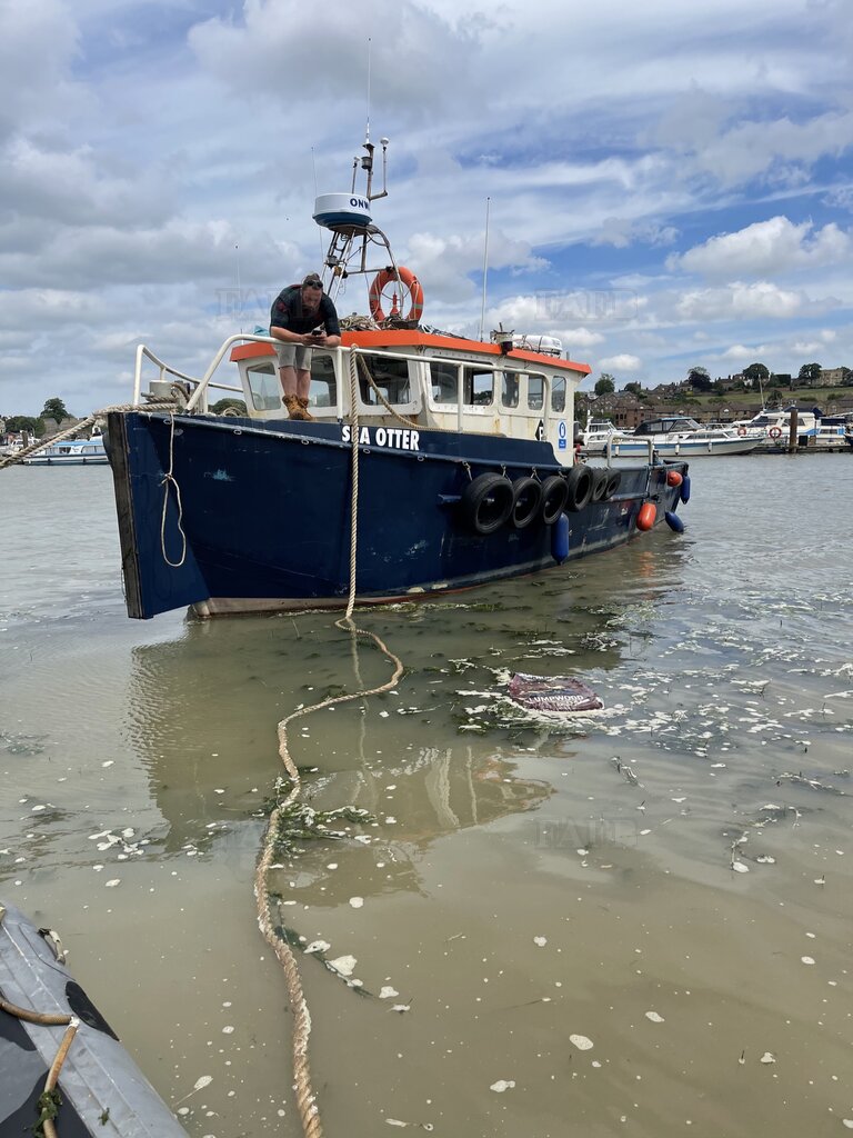 12m work/fishing boat